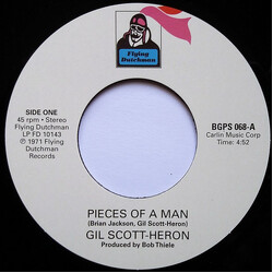 Gil Scott-Heron Pieces Of A Man Vinyl 7" USED