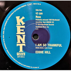 Eddie Hill (2) / Detroit Emeralds I Am So Thankful / Long Live The King Vinyl 7" USED