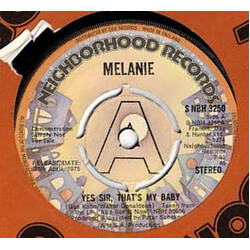 Melanie (2) Yes Sir, That's My Baby USED VINYL 7INCH 45 RPM SINGLE PROMO