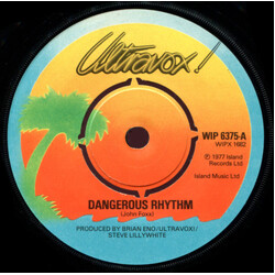 Ultravox Dangerous Rhythm USED VINYL 7INCH 45 RPM SINGLE