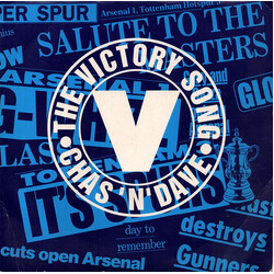 Chas And Dave The Victory Song / Glory Glory Tottenham Hotspur USED VINYL 7INCH 45 RPM SINGLE