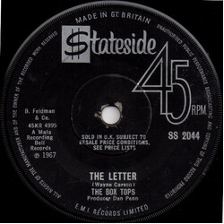 Box Tops The Letter USED VINYL 7INCH 45 RPM