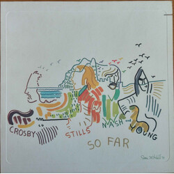 Crosby, Stills, Nash & Young So Far Vinyl LP USED