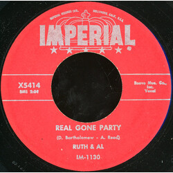 Ruth & Al Real Gone Party / Hello Baby USED VINYL 7INCH 45 RPM