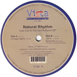 Natural Rhythm Last Call At The Martini Ranch EP USED VINYL 12INCH EP 33 S RPM