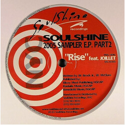 Joillet / Jay (22) Soulshine 2005 Sampler E.P. Part 2 USED VINYL 12INCH 45 RPM EP SAMPLER