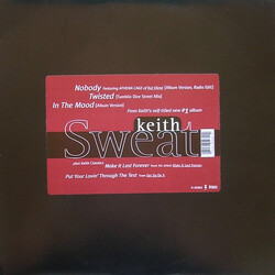 Keith Sweat Nobody / Twisted / In The Mood USED VINYL 12INCH