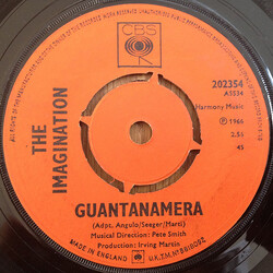 The Imagination Guantanamera USED VINYL 7INCH 45 RPM SINGLE