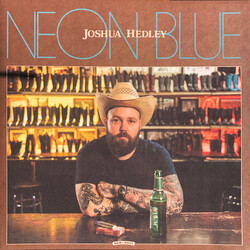 Joshua Hedley Neon Blue Vinyl LP USED