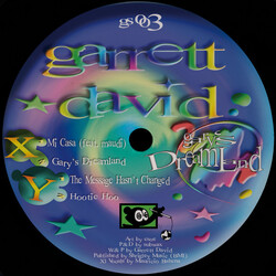 Garrett David Gary's Dreamland USED VINYL 12INCH 33 S RPM