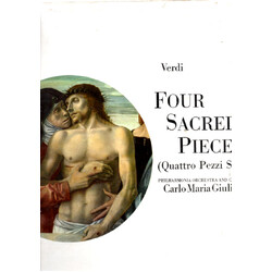 Giuseppe Verdi / Philharmonia Orchestra / Philharmonia Chorus / Carlo Maria Giulini Four Sacred Pieces (Quattro Pezzi Sacri) Vinyl LP USED