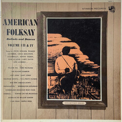 Various American Folksay Ballads And Dances Volume III & IV Vinyl LP USED