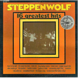 Steppenwolf 16 Greatest Hits Vinyl LP USED