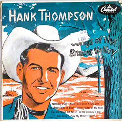 Hank Thompson Songs Of The Brazos Valley USED VINYL 7INCH EP