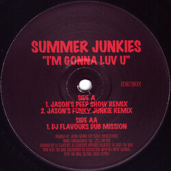 Summer Junkies I'm Gonna Luv U USED VINYL 12INCH