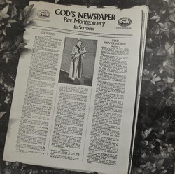 Reverend J.D. Montgomery / The Mt. Carmel C.O.G.I.C. Choir Of Chester, PA. God's Newspaper Vinyl LP USED