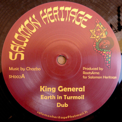 King General / Ras Tweed Earth In Turmoil / Stick It Up Vinyl 12" USED