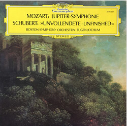 Wolfgang Amadeus Mozart / Franz Schubert / Eugen Jochum / Boston Symphony Orchestra Jupiter-Symphonie / Unvollendete - Unfinished Vinyl LP USED
