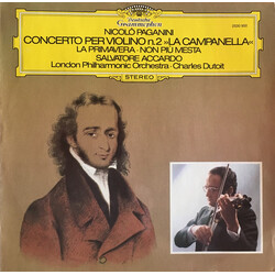 Niccolò Paganini / Salvatore Accardo / London Philharmonic Orchestra / Charles Dutoit Concerto Per Violino N. 2 »La Campanella« / La Primavera / Non P