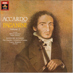 Niccolò Paganini / Salvatore Accardo / The Chamber Orchestra Of Europe / Franco Tamponi Accardo Plays Paganini Volume 2 Vinyl LP USED