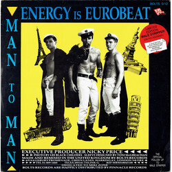 Man 2 Man Energy Is Eurobeat USED VINYL 12INCH LIMITED EDITION 45 RPM