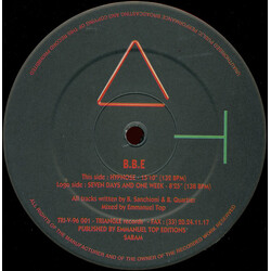B.B.E. Seven Days And One Week USED VINYL 12INCH 33 S RPM