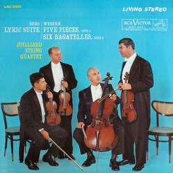 Alban Berg / Anton Webern / Juilliard String Quartet Lyric Suite / Five Pieces, Opus 5 / Six Bagatelles, Opus 9 Vinyl LP USED