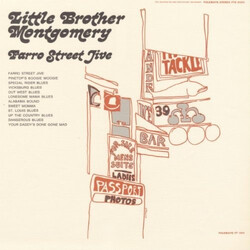 Little Brother Montgomery Farro Street Jive Vinyl LP USED