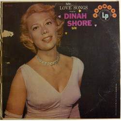 Dinah Shore Love Songs, Sung By Dinah Shore Vinyl LP USED
