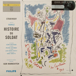 Igor Stravinsky / Igor Markevitch Histoire Du Soldat Vinyl LP USED