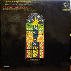 Igor Stravinsky / Francis Poulenc / Saramae Endich / The Robert Shaw Chorale / RCA Victor Symphony Orchestra / Robert Shaw Symphony Of Psalms / Gloria