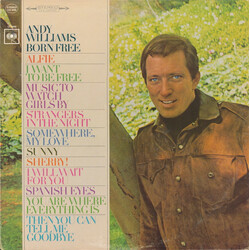 Andy Williams Born Free Vinyl LP USED