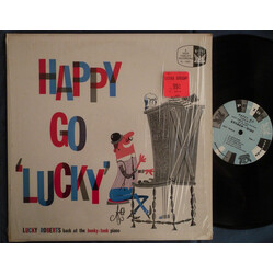 Charles "Luckey" Roberts Happy Go 'Lucky' Vinyl LP USED