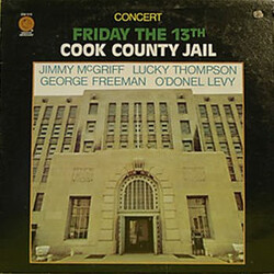 Jimmy McGriff / Lucky Thompson / George Freeman / O'Donel Levy Concert Friday The 13th Cook County Jail Vinyl LP USED