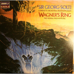 Georg Solti / Wiener Philharmoniker Sir Georg Solti Conducts Orchestral Highlights From Wagner's Ring Vinyl LP USED