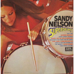 Sandy Nelson Superdrums! Vinyl LP USED