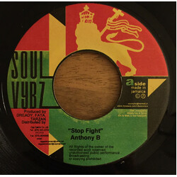 Anthony B Stop Fight USED VINYL 7INCH