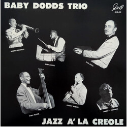 Baby Dodds Trio Jazz À La Creole Vinyl LP USED