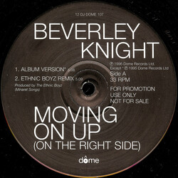 Beverley Knight Moving On Up (On The Right Side) USED VINYL 12INCH PROMO