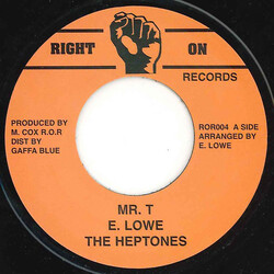 Earl Lowe / The Heptones Mr. T USED VINYL 7INCH 45 RPM SINGLE REISSUE
