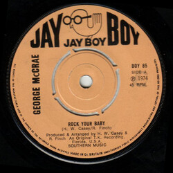 George McCrae Rock Your Baby USED VINYL 7INCH 45 RPM SINGLE