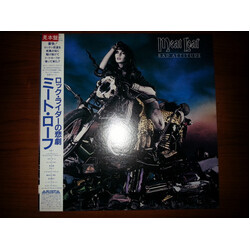 Meat Loaf Bad Attitude Vinyl LP USED