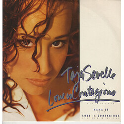 Taja Sevelle Love Is Contagious USED VINYL 12INCH 45 RPM SINGLE