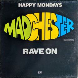 Happy Mondays Madchester Rave On USED VINYL 12INCH 45 RPM EP
