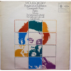 Modest Mussorgsky / Gwenneth Pryor / Claude Debussy Pictures At An Exhibition / The Submerged Cathedral, The Golliwog's Cake-Walk, Claire De Lune Viny