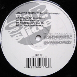 Atlantic Bumps Turn Up The Music USED VINYL 12INCH 33 S RPM