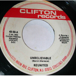 Reunited (3) Unbelievable USED VINYL 7INCH 45 RPM