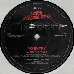 Augustus Pablo No Entry Vinyl 12" USED