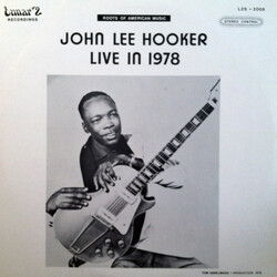 John Lee Hooker Live In 1978 Vinyl LP USED