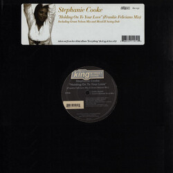 Stephanie Cooke Holding On To Your Love USED VINYL 12INCH 33 S RPM